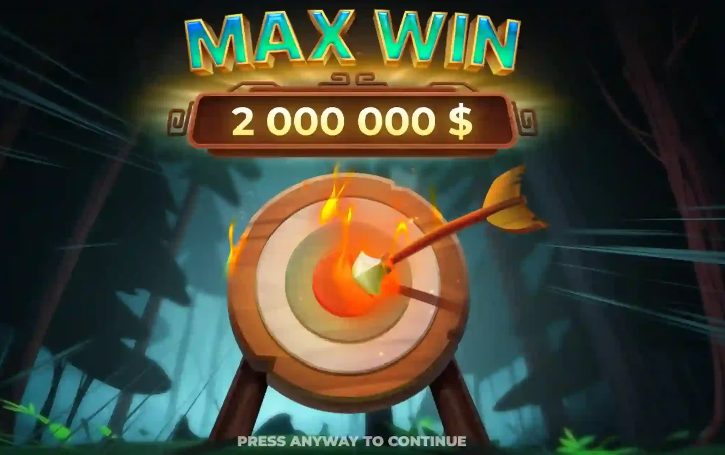 Forest Arrow $2Million max win bonus